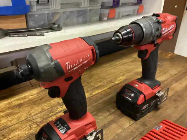 MILWAUKEE M18 FUEL SURGE IMPACT DRIVER and 1/2” HAMMER DRILL KIT in Power Tools in Barrie - Image 3