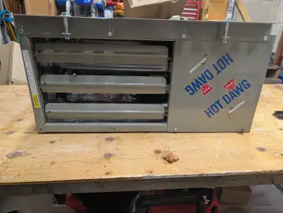 Modine hot dawg garage heater, View more