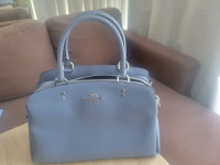 Light blue coach purse 