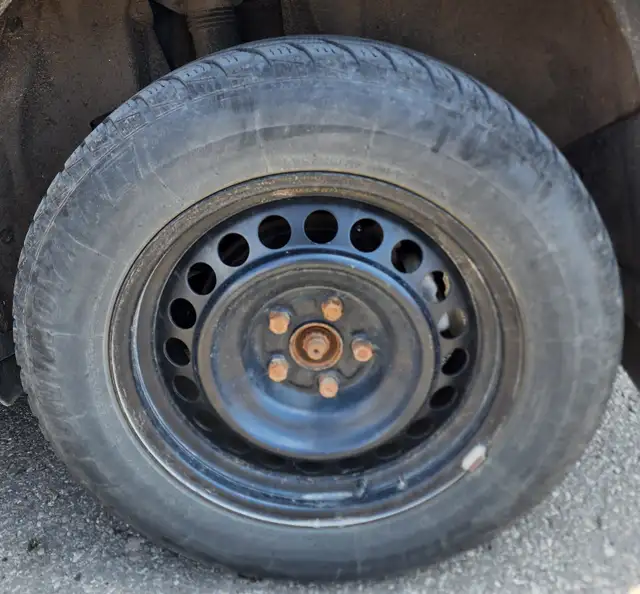 Winter rims with tires. in Tires & Rims in City of Toronto - Image 3