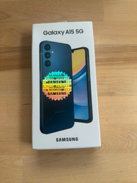 Samsung A15 5G - 128GB/Brand New Sealed/Unlocked