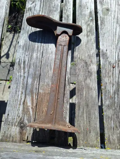 Antique Cast Iron Shoemakers Last, View more