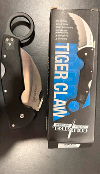 COLD STEEL knife Tiger Claw Brand New.  Oakville / Halton Region Toronto (GTA) Preview