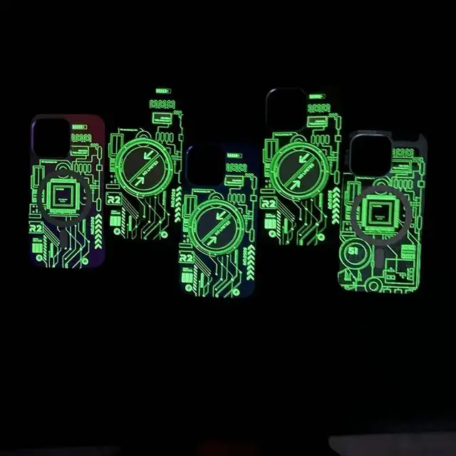 Luminous Circuit MagSafe Compatible iPhone Case62863739104897122