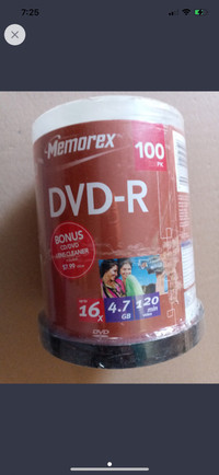 DVD-R 4.7 RECORDABLE (Spindle Case) - Spindle 50 and 100 Blank