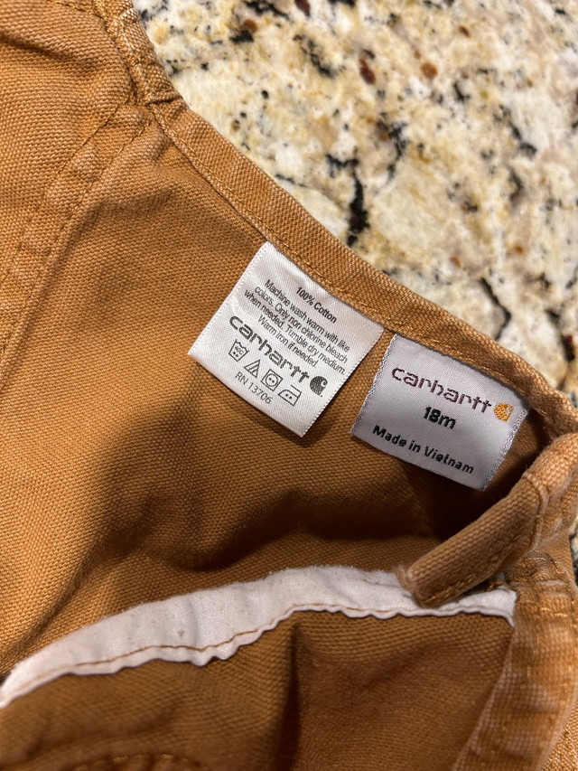 Carhartt 18months overalls in Clothing - 18-24 Months in Edmonton - Image 2