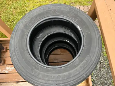4 Firestone Destination tires. P265/65/17. 6/32” tread remaining
