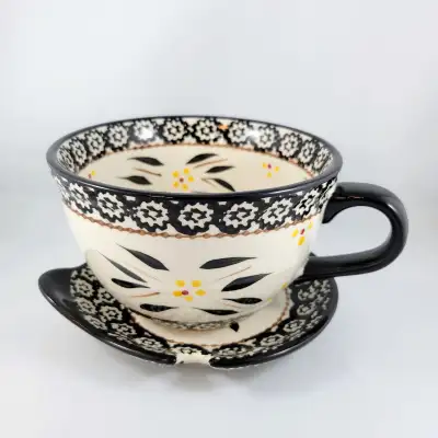 Latte Mug Temp-Tations By Tara Soup Bowl With Saucer Old World B, View more