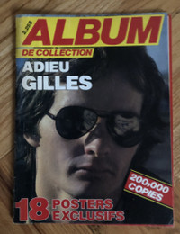 REVUE ALBUM DE COLLECTION : ADIEU GILLES VILLENEUVE