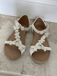 White dressy sandals from H&M