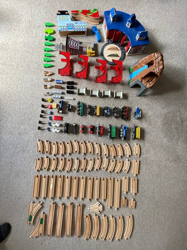 120 pc Train set for kids in Toys & Games in Calgary