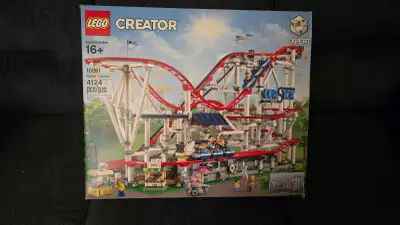 LEGO 10261 Roller Coaster with 8883 motor and 88000 battery box, View more