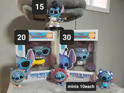 Stitch Funko Pops, View more