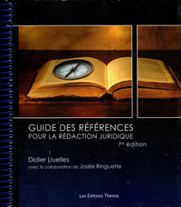 Guide des références pour la rédaction juridique 7e éd.