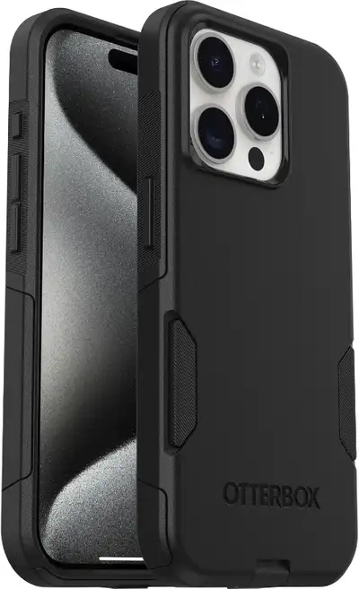 OtterBox iPhone 15 Pro (Only) Commuter Series Case - Black, View more