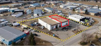 Airdrie Operating Truck Wash + Office + Mezzanine + Trailers