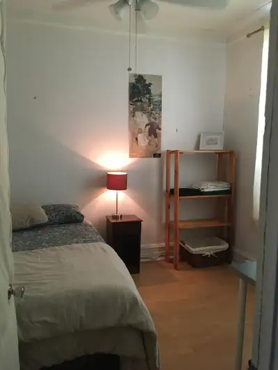 Petite chambre libre juillet-août, + à discuter