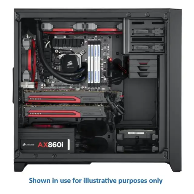 Corsair Obsidian Series 350D Mini-Tower Case (Window) in System Components in Oakville / Halton Region - Image 3