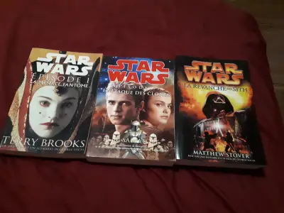 3 livres STAR WARS, View more