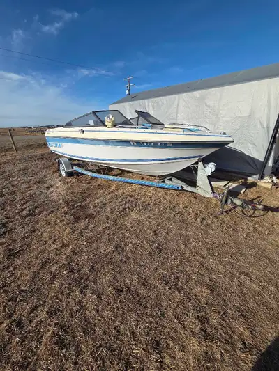 Sunbird boat. Inboard 3.0L mercruiser. Motor was freshly rebuilt and hasn't been on the lake since....