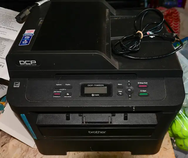 Brother monochrome laser printer / scanner DCP-7065 in Printers, Scanners & Fax in Cambridge - Image 2