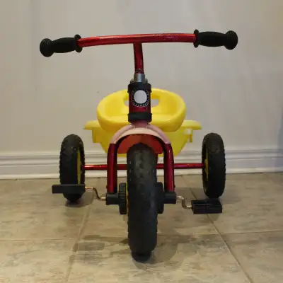 Kids Tricycle Roadmaster with Pushing Handle & Soft Rubber Tires, View more
