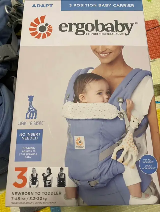 Ergobaby 3 Position Baby Carrier in Strollers, Carriers & Car Seats in City of Toronto - Image 4