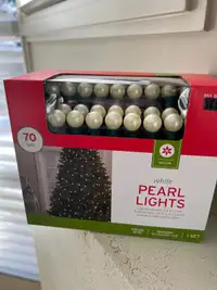 White Pearl Christmas Lights *NEW*