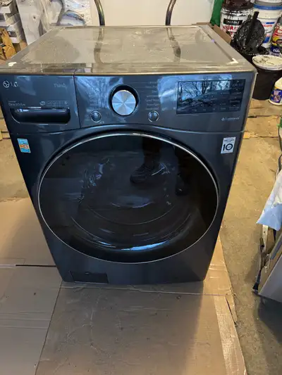 Fancy LG washer with steam, View more