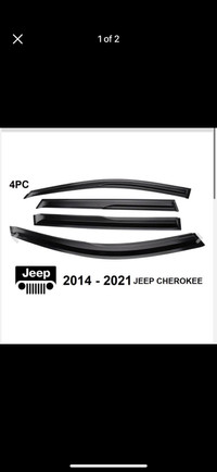 Vent visors for jeep cherokee
