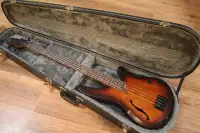 Bass Ibanez SRH500 Semi-Acoustic Piezo Fretted 4-string w/HSC