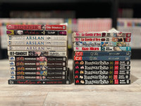 Various Manga (ex-library copies) $2 each