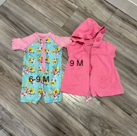 9 Month Baby Girl Swimsuit 