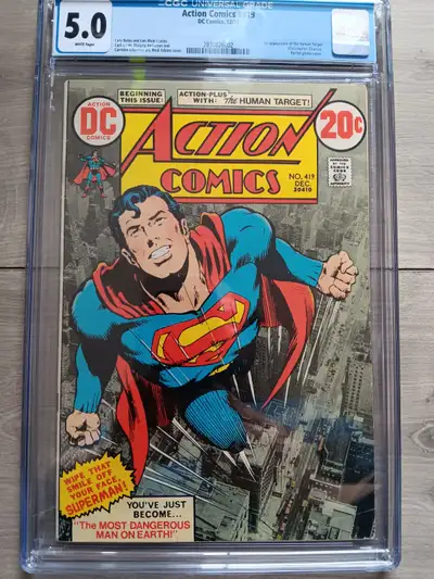 Action Comics 419 CGC 5.0, View more