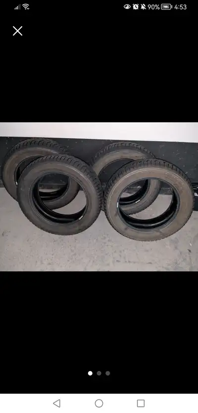 Set of 4 like new condition and used only 1 season. Lots and lots of tread left as you can see in th...