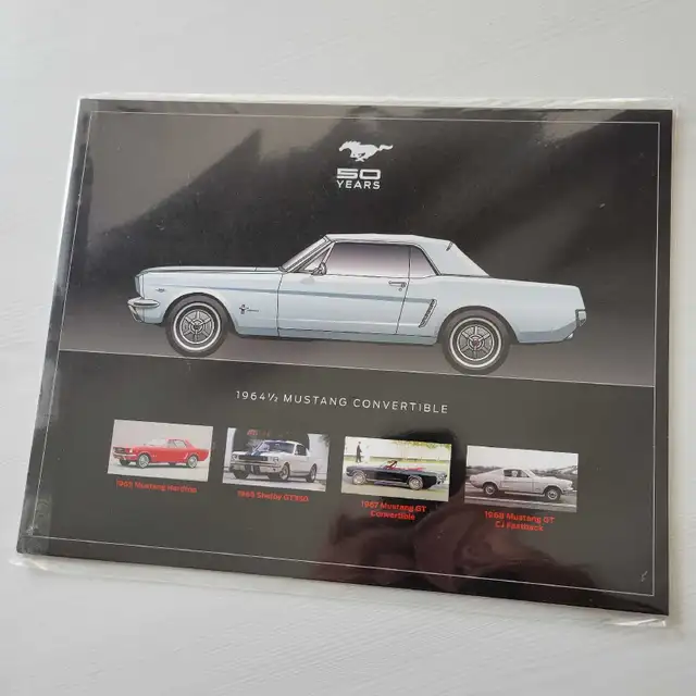 Mustang 2015. Limited Dealer  11"x 8.5" display cards+ broc in Other in Red Deer - Image 3