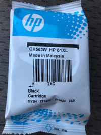 Genuine HP 61XL Black Ink Cartridge