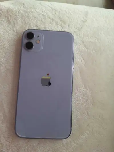 Lavender iphone 11 64gb. Works perfectly and NO DAMAGE. Includes a screen protector plus comes with...
