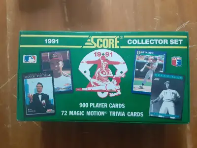 SERIE DE CARTES DE BASEBALL VINTAGE SCORE 1991, View more