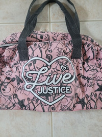 Justice duffle bag for girls