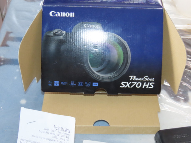 appareil photo Canon power shot sx70hs dans Appareils photo et caméras  à Trois-Rivières - Image 2