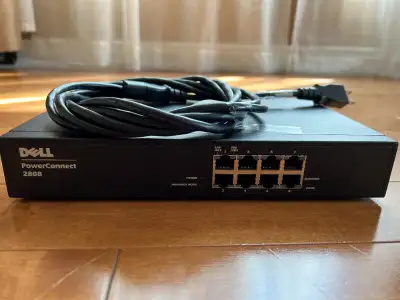 Dell PowerConnect 2808 Gigabit switch, View more
