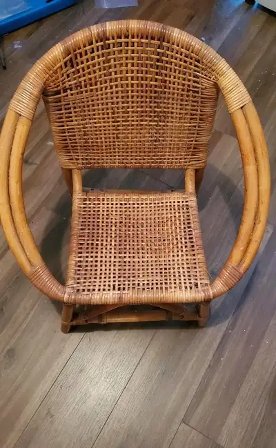 Children Rattan Chair, View more