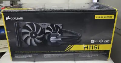 Corsair Hydro Series H115i 280mm Liquid CPU Cooler, View more