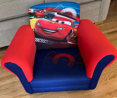 Delta Disney/ Pixar Cars Themed Upholstered Armchair for Kids -T, View more