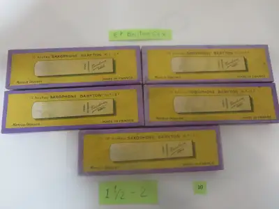 Vandoren Paris Eb Baritone Saxophone Reeds – NOS –Sealed  Boxes, View more