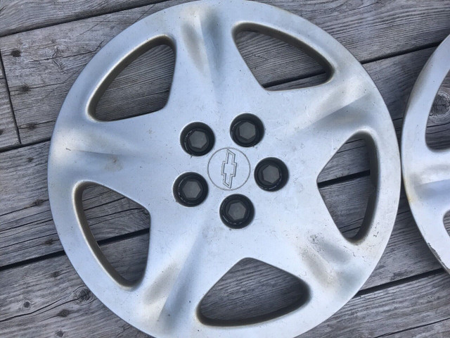 15” Chev wheel covers/ hubcaps  in Tires & Rims in Annapolis Valley - Image 2