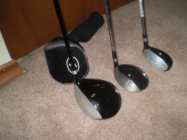 1 - 3 - 4 L/H DRIVER and IRONS GOLF CLUBS ALL IN EXCELLENT SHAPE in Golf in Thunder Bay