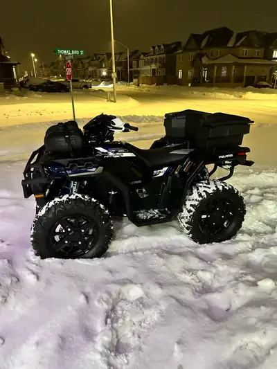 I'm selling my 2022 Polaris sportsman 1000xp ride command edition. Like brand new FULL BUMPER TO BUM...