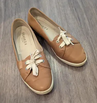 Frankie4 Hannah II tan flat shoes 9, View more